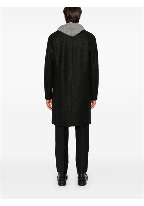 Cappotto midi monopetto in grigio Harris wharf london - uomo HARRIS WHARF LONDON | C9109MLK180